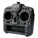 Orginal Frsky Taranis X9D Plus Transmitter Remote Controller Spare Part Carbon Fiber / Rock Monster Custom Shell Case Protector